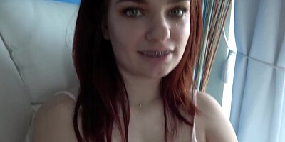 Busty Redhead Teen Fucks On The Third Date - Annabel Redd - Perfect Girlfriend
