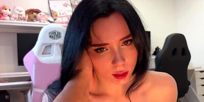 Hot Fitness Blogger Got Hard Ass Fuck and Anal Creampie after IMBA energy drink