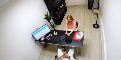 LOAN4K. Cock enters woman pussy taking her closer to credit approval