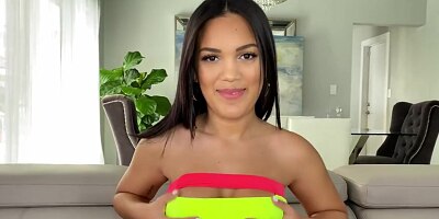 Big Booty Sexy Latina Alina Belle Loves to Get Fucked in Full Nelson