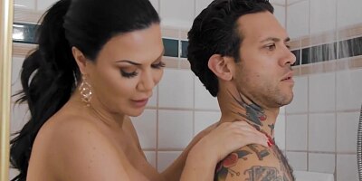 NuruMassage My Busty Former Teacher-Jasmie Jae Rubbed Me