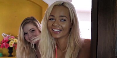 Nympho Nina Elle Gets Caught While Being Smashed By Stepdad