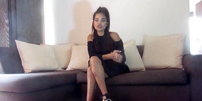 Naked Interview With Hot Latina Mila