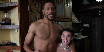 Beautiful Dread Head Lesbian Takes Big Dick
