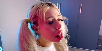 Hard Fuck Step Sister in Mouth and Huge Ass, Titfuck and Handjob