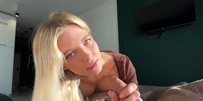 good fuck and a facial cumshot are the best way to cheer up in the morning with Anastangel