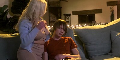 MOMMY'S BOY - Moody Teen Wants To Be Able To Fuck Stacked Stepmom Spencer Scott Whenever He Wants