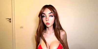 I Used My GIANT Boobs to Titfuck Stepdad - No Hands Cum