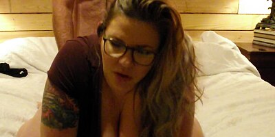 sexy nerd wont stop cumming