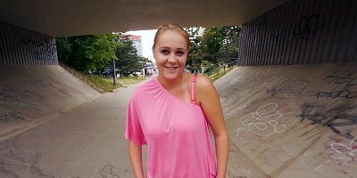 Mofos - Paris Sweet gets pick up on her walk home