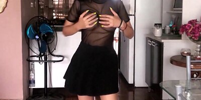 Beautiful teen Sofia Strip tease Showing her Hot Body