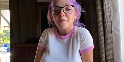Goth Big Step Sister vs Horny Little Perv - Charli O - Family Therapy - Alex Adams