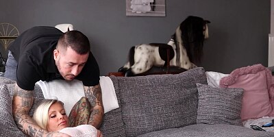 Stepbrother Catches Me Using My Toy And Helps Me Cum
