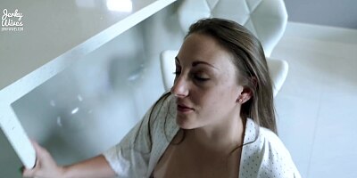 Big Tit Step Mom is Naked in the Kitchen and Wants Cock - Melanie Hicks