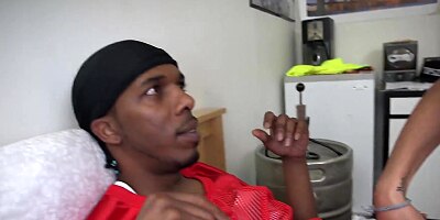 BANGBROS - Mia Khalifa Takes The QB's Big Black Cock Like A Champ