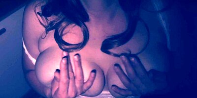 I invited a stranger to fuck me in quarantine. He loves my big ass and cum on natural tits